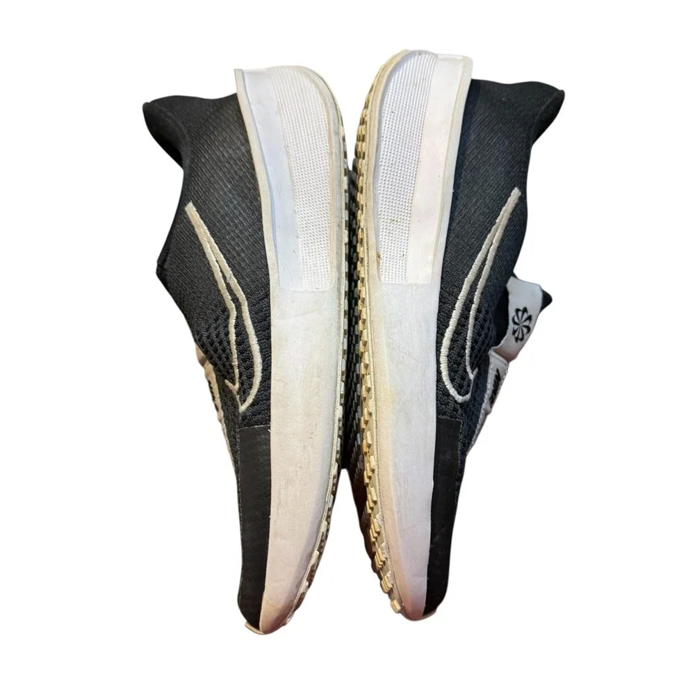 Nike Interact Run EasyOn Shoes Mens‎ Size 8.5 Black Running Sneakers FV5590-001